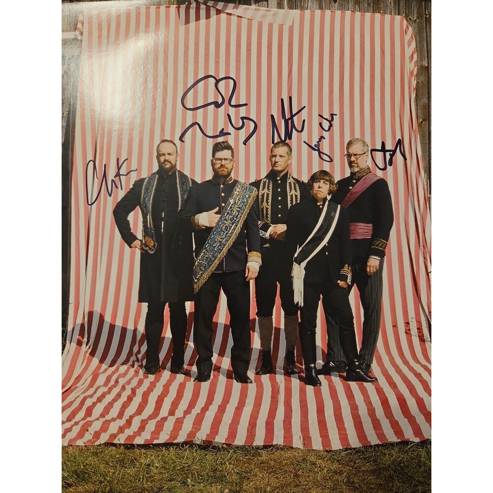 Box Set The Decemberists What A Terrible World 2 LPS Patch Autographed Vinyl - Picture 5 of 12